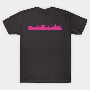 Kassel skyline pink T-Shirt